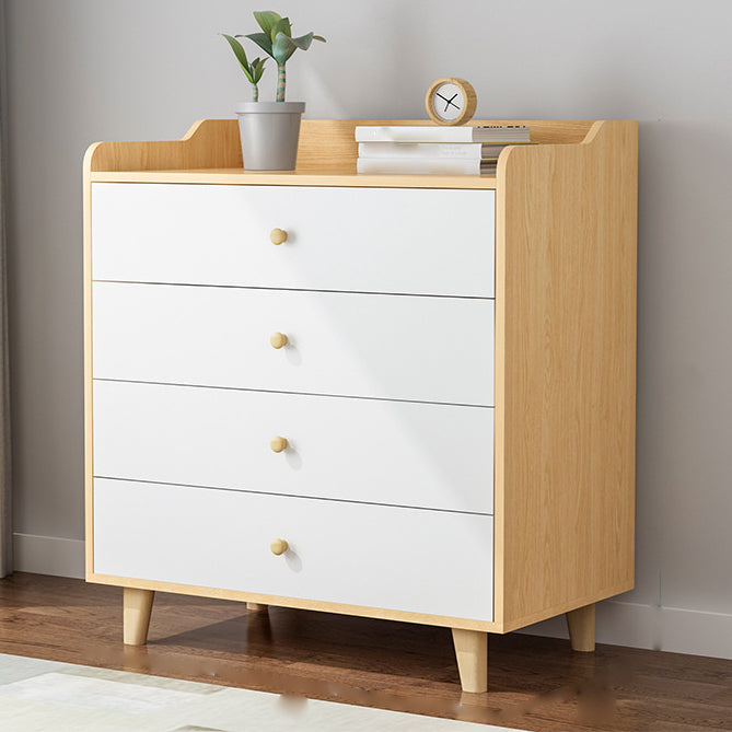 Wooden Storage Chest Dresser Bedside Storage Chest for Bedroom