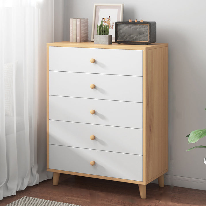 Wooden Storage Chest Dresser Bedside Storage Chest for Bedroom