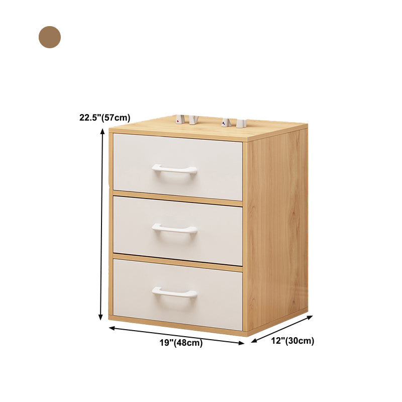 Wooden Storage Chest Dresser Bedside Storage Chest for Bedroom