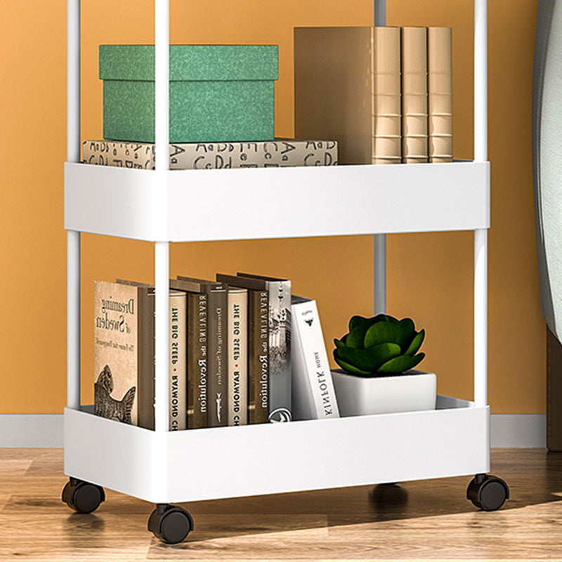 Modern Plastic Bookcase, Plastic Bookshelf for Any Room, 16" L