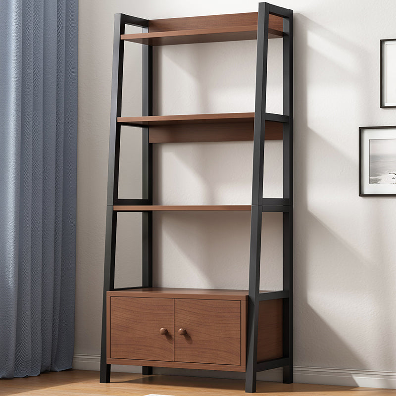 Open Wooden Bookcase Modern Minimalist Home Multi-layer Bookshelf