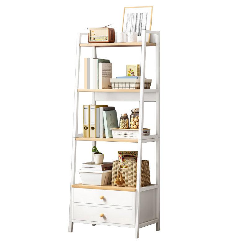 Open Wooden Bookcase Modern Minimalist Home Multi-layer Bookshelf