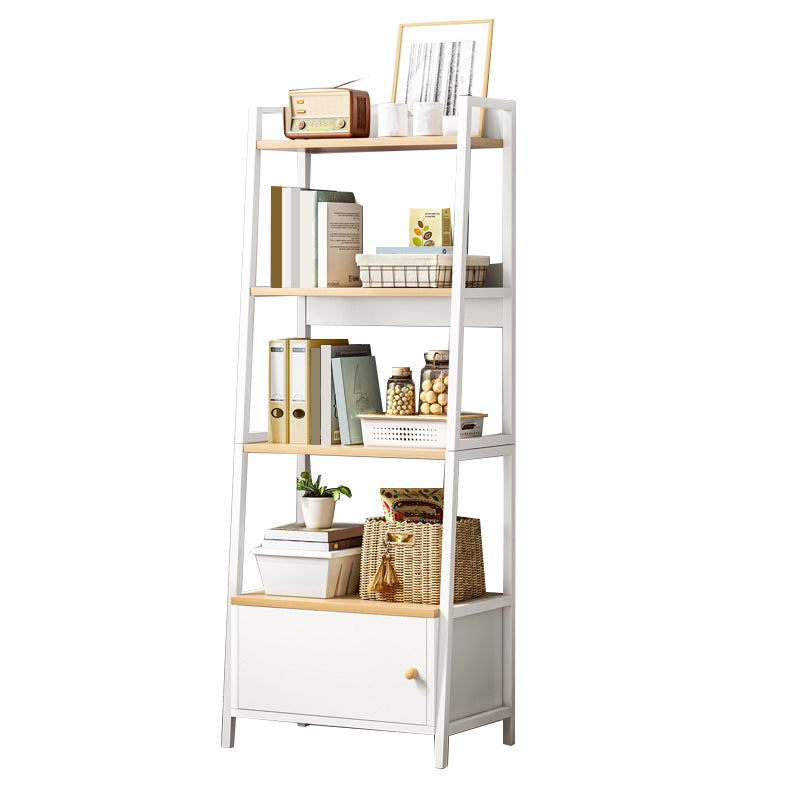 Open Wooden Bookcase Modern Minimalist Home Multi-layer Bookshelf