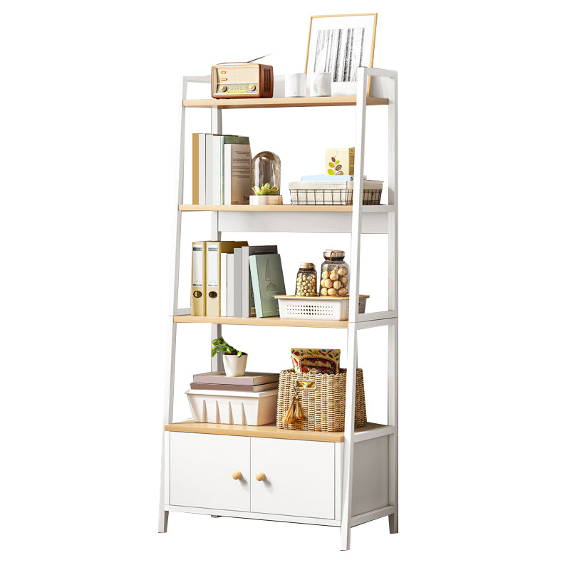 Open Wooden Bookcase Modern Minimalist Home Multi-layer Bookshelf