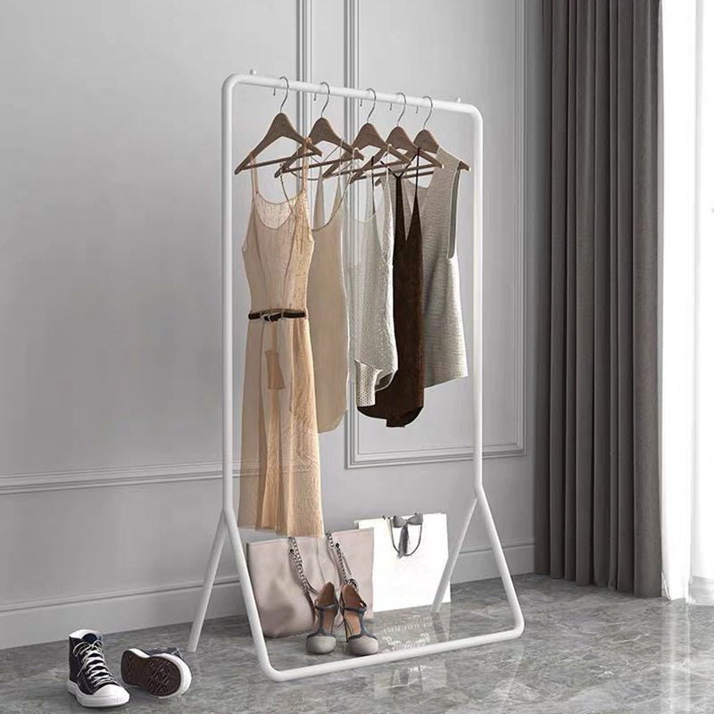 Contemporary Stand Coat Rack Entryway Living Room Coat Rack in Metal