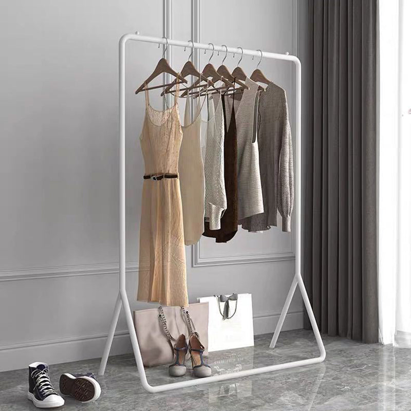 Contemporary Stand Coat Rack Entryway Living Room Coat Rack in Metal