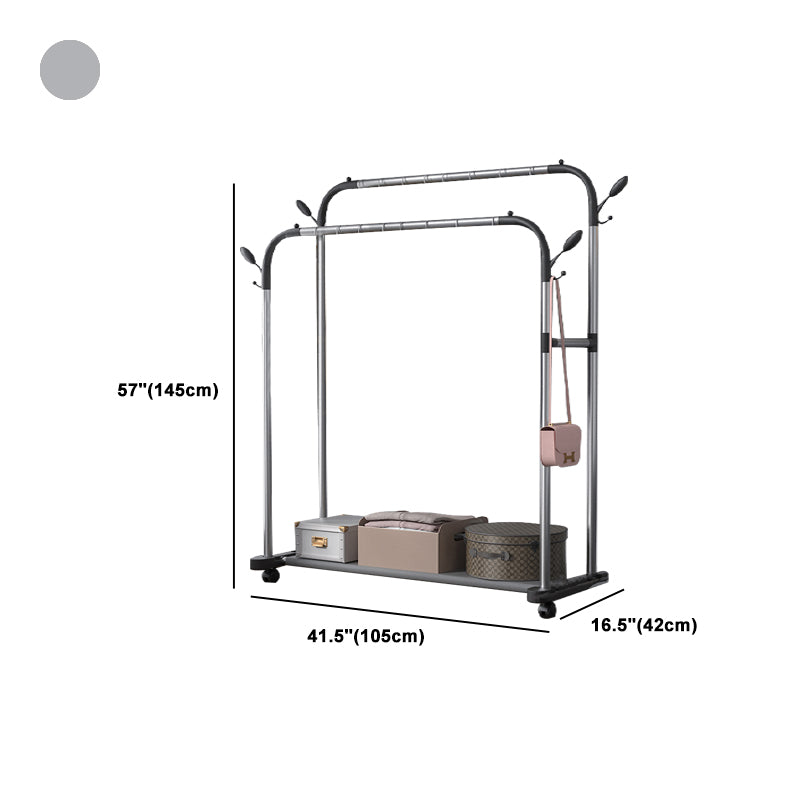 Contemporary Coat Rack Metal No Distressing Hooks Included Free Standing Hall Tree