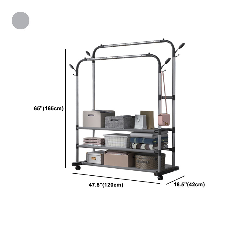 Contemporary Coat Rack Metal No Distressing Hooks Included Free Standing Hall Tree