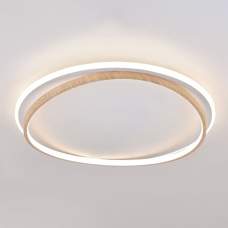 Modern Minimalist Flush Mount Light Fixtures Circle Flush Light for Kids Room