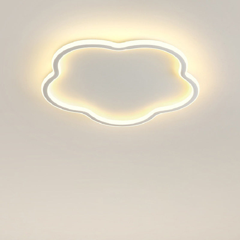 Modern Creative LED Flush Mount Cloud Shape Acrylic Ceiling Fixture for Bedroom