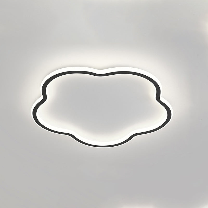 Modern Creative LED Flush Mount Cloud Shape Acrylic Ceiling Fixture for Bedroom