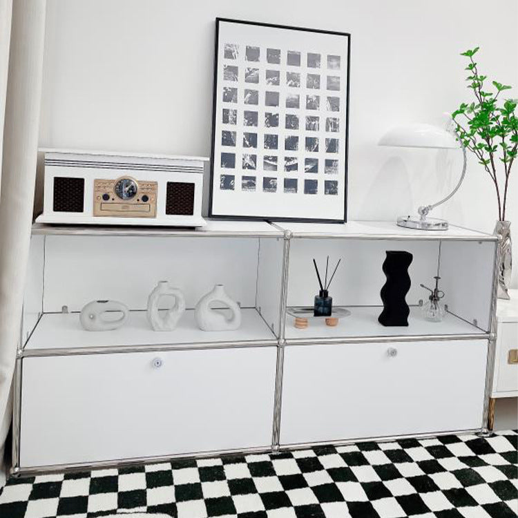 Contemporary Sideboard Stainless Steel Sideboard for Living Room