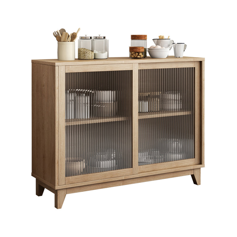 Rectangle Wooden Sideboard Modern Kitchen Sideboard for Dining Room