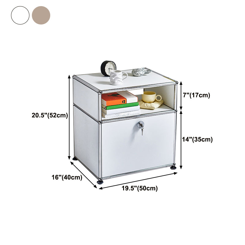 Modern Style Sideboard Stainless Steel Sideboard for Living Room