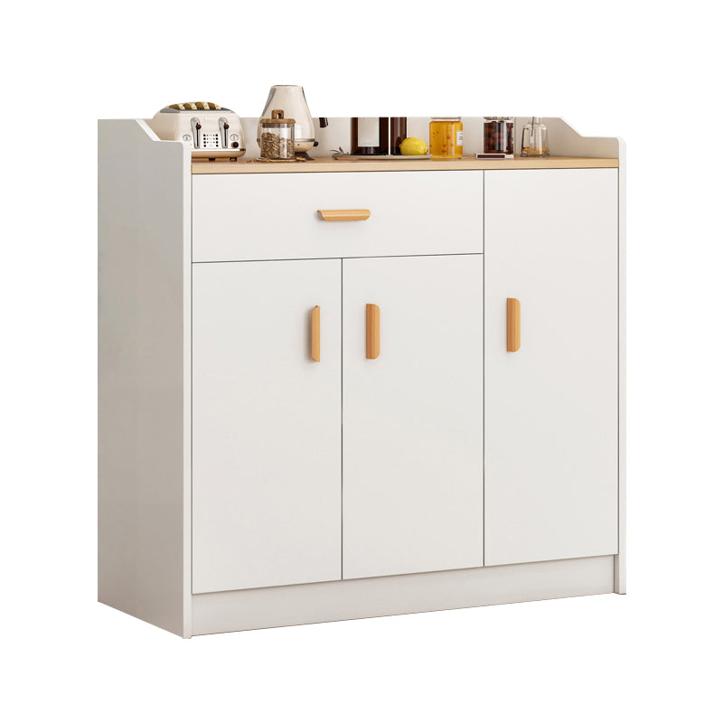 Contemporary Sideboard Engineered Wood Dining Sideboard Table with Cabinet