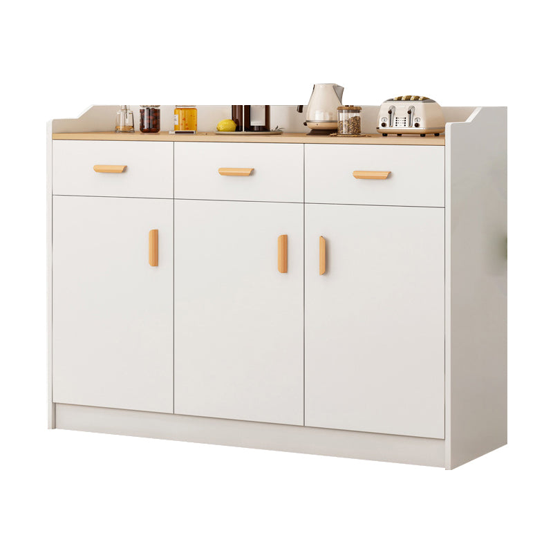 Contemporary Sideboard Engineered Wood Dining Sideboard Table with Cabinet