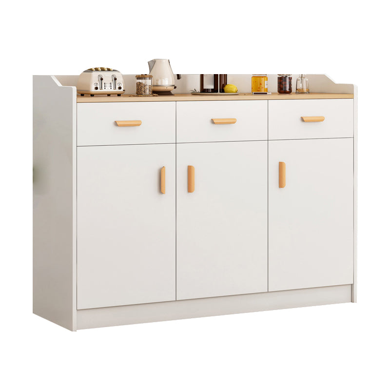 Contemporary Sideboard Engineered Wood Dining Sideboard Table with Cabinet