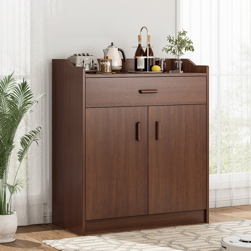 Contemporary Sideboard Engineered Wood Dining Sideboard Table with Cabinet