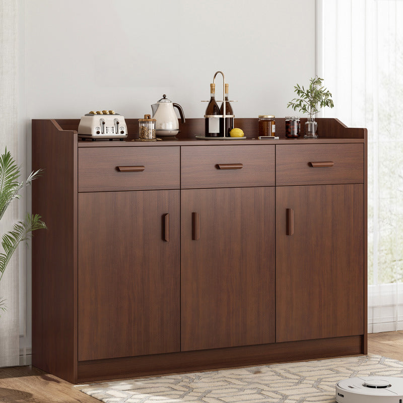 Contemporary Sideboard Engineered Wood Dining Sideboard Table with Cabinet