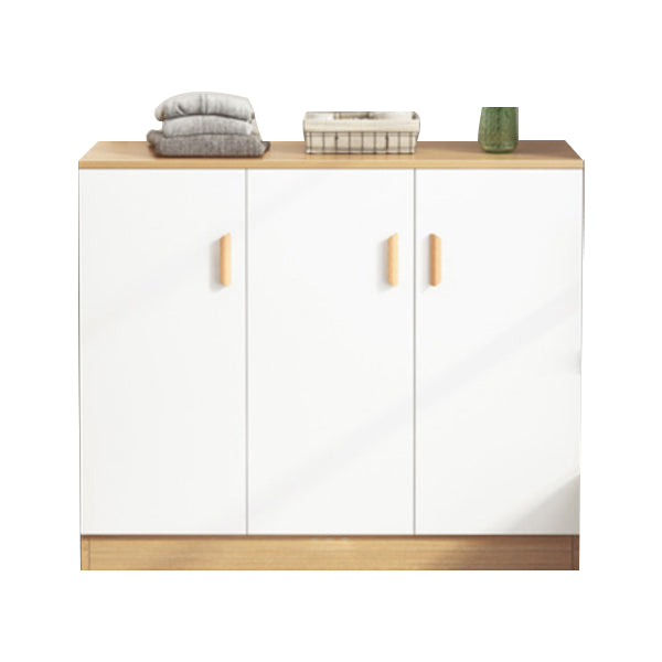 Contemporary Sideboard Engineered Wood Dining Sideboard Table with Cabinet