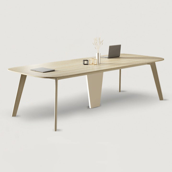 Contemporary Writing Desk Manufactured Wood Base Desk for Office