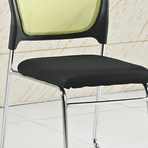 Modern Metal Desk Chair Deluxe Chair With Breathable AirGrid Seat and Back Home Offic