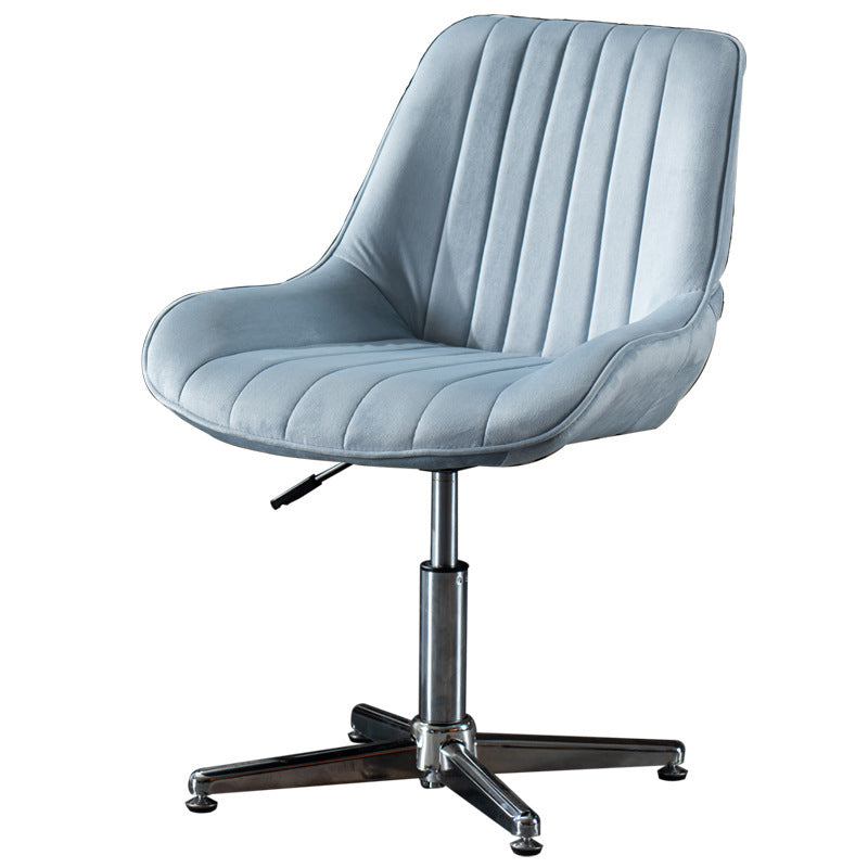 Modern Steel Desk Chair with Mid Back and Adjustable Seat Height Home Office Chair