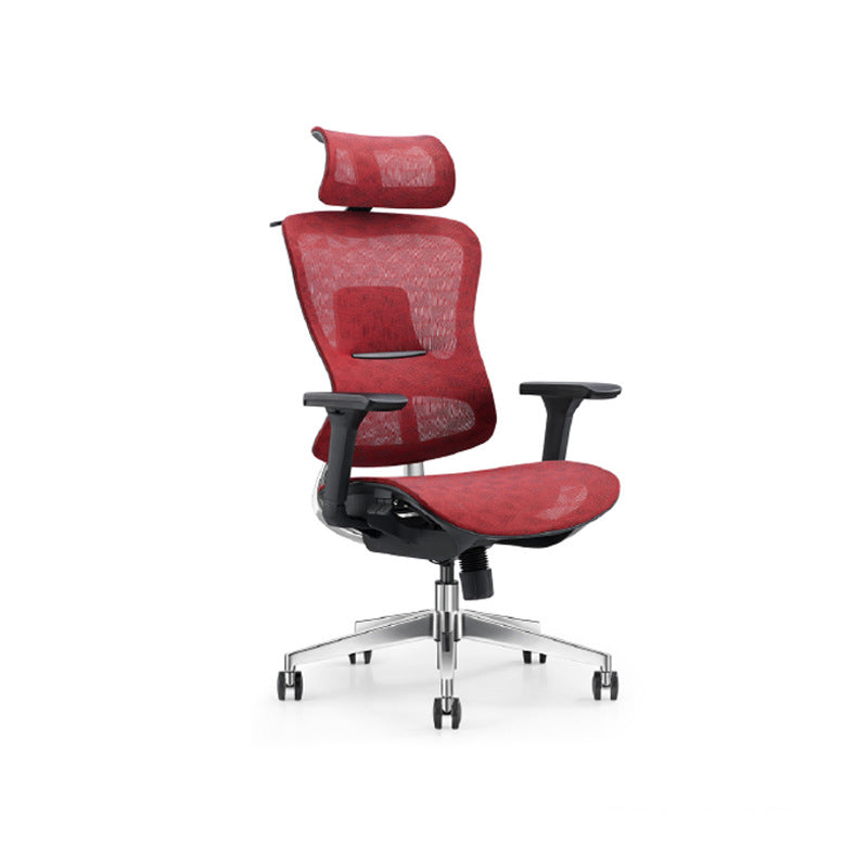 Contemporary Mesh Task Chair with Wheels Ergonomic Swivel Computer Desk Chair