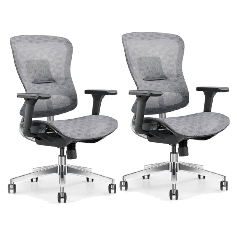 Contemporary Mesh Task Chair with Wheels Ergonomic Swivel Computer Desk Chair