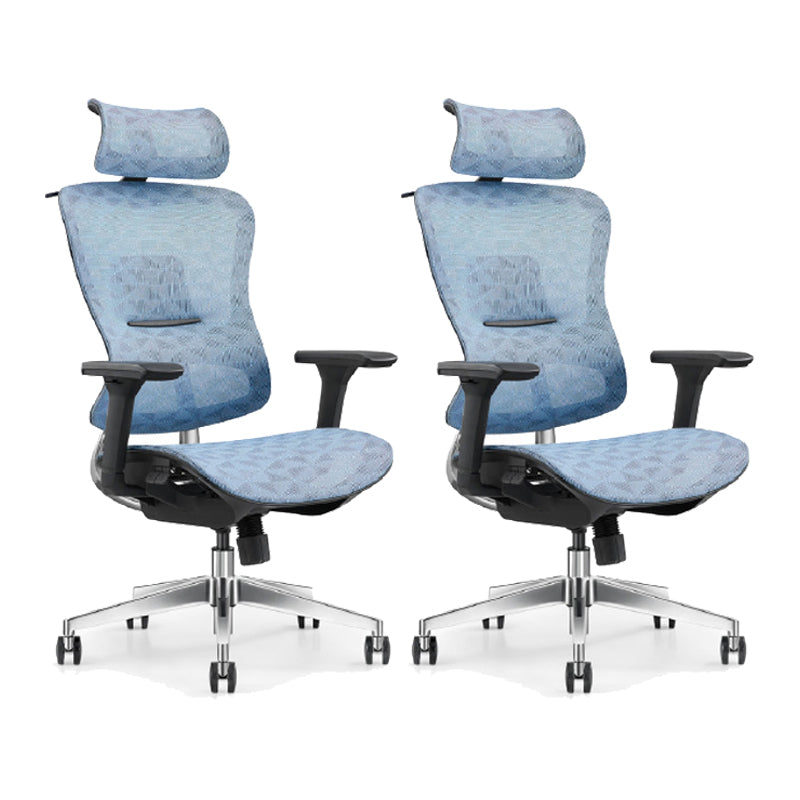 Contemporary Mesh Task Chair with Wheels Ergonomic Swivel Computer Desk Chair