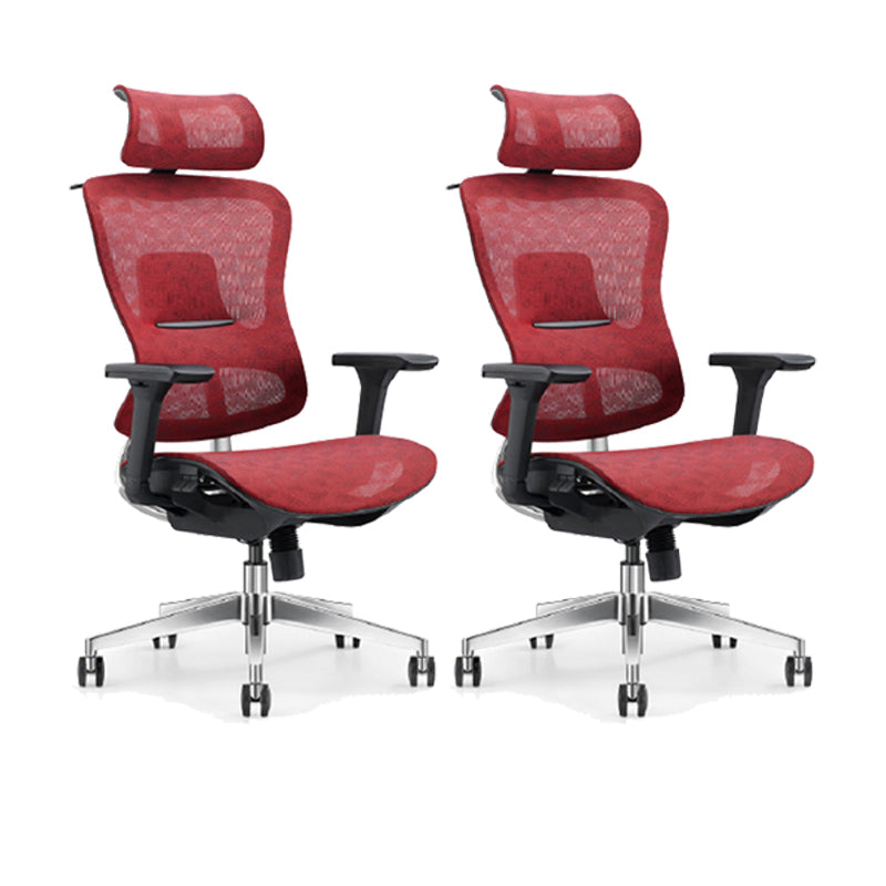 Contemporary Mesh Task Chair with Wheels Ergonomic Swivel Computer Desk Chair