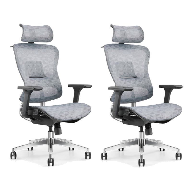 Contemporary Mesh Task Chair with Wheels Ergonomic Swivel Computer Desk Chair