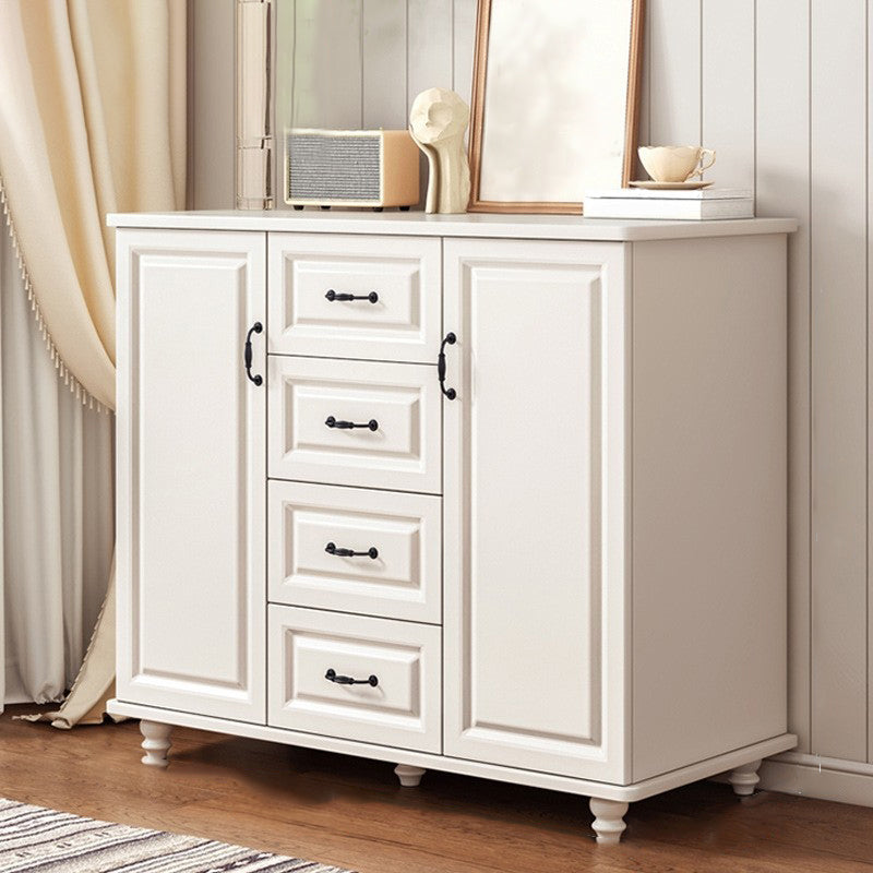 Traditional Combo Dresser Bedroom Wooden Storage Chest for Bedside