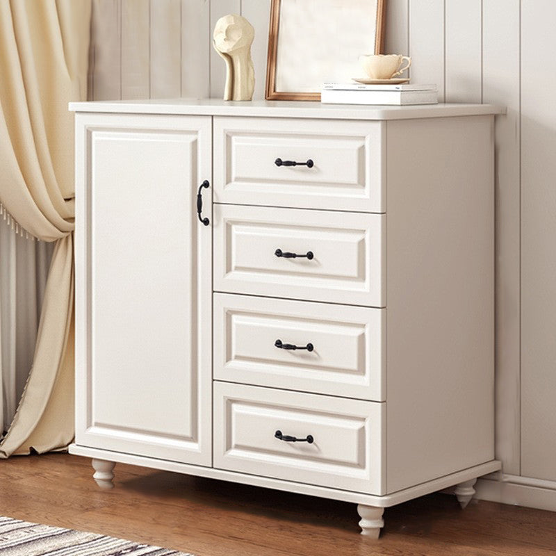 Traditional Combo Dresser Bedroom Wooden Storage Chest for Bedside