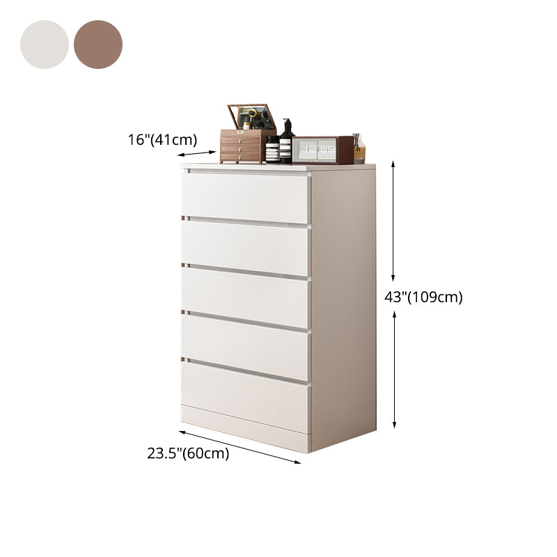 Contemporary Style Engineer Wood Dresser Bedroom Storage Chest with Drawer