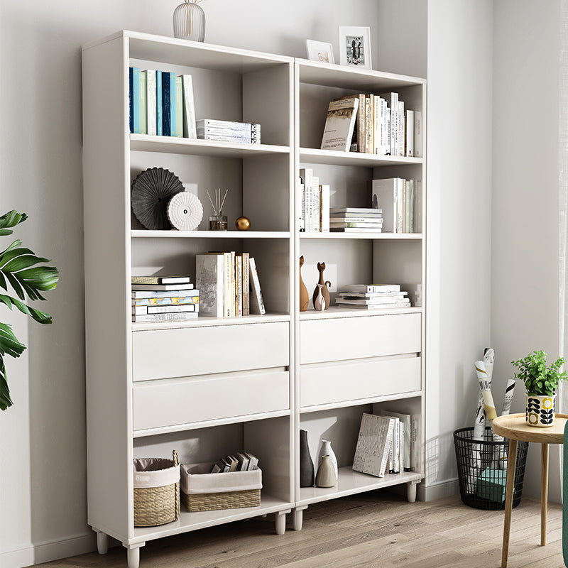 71"H Modern Style Bookcase Open Back Bookshelf for Home Office