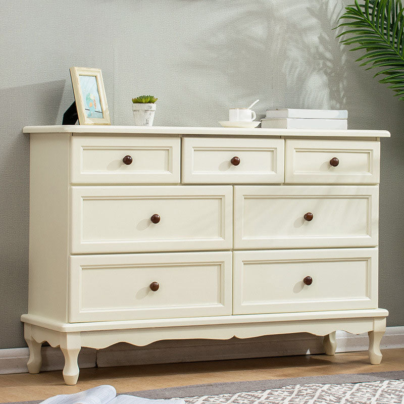 Classic Glam Wood Dresser Bedroom Lingerie Chest with Drawer