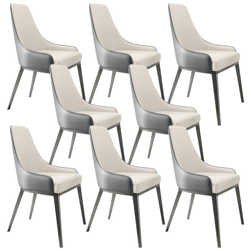 Nordic Glam Style Chair Dining Arm Chairs for Kitchen with Metal Legs