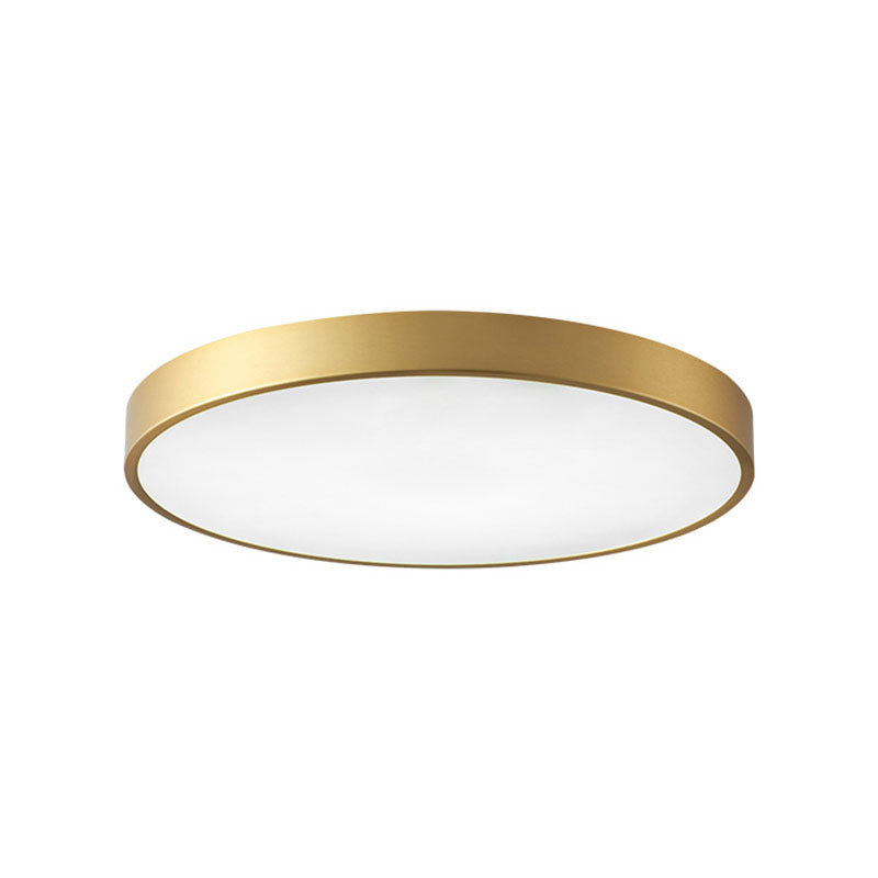 Modern Minimalist LED Ceiling Light Circular Acrylic Flush Mount for Bedroom