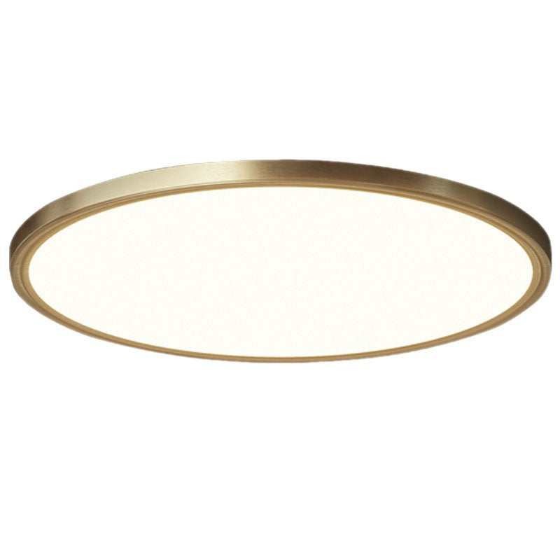 Acrylic Circular Ceiling Fixture in Modern Style Metal LED Ceiling Light for Living Room