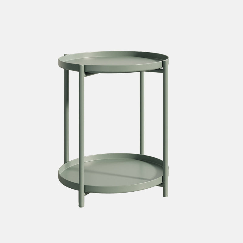 White/green/Black/yellow 4 Legs Modern Style Metal Iron Nightstand