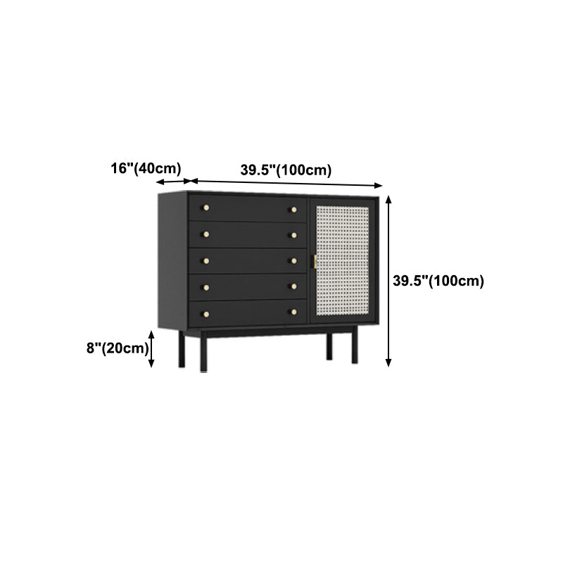 Rectangle Dining Sideboard Modern Style Wooden Kitchen Cabinet