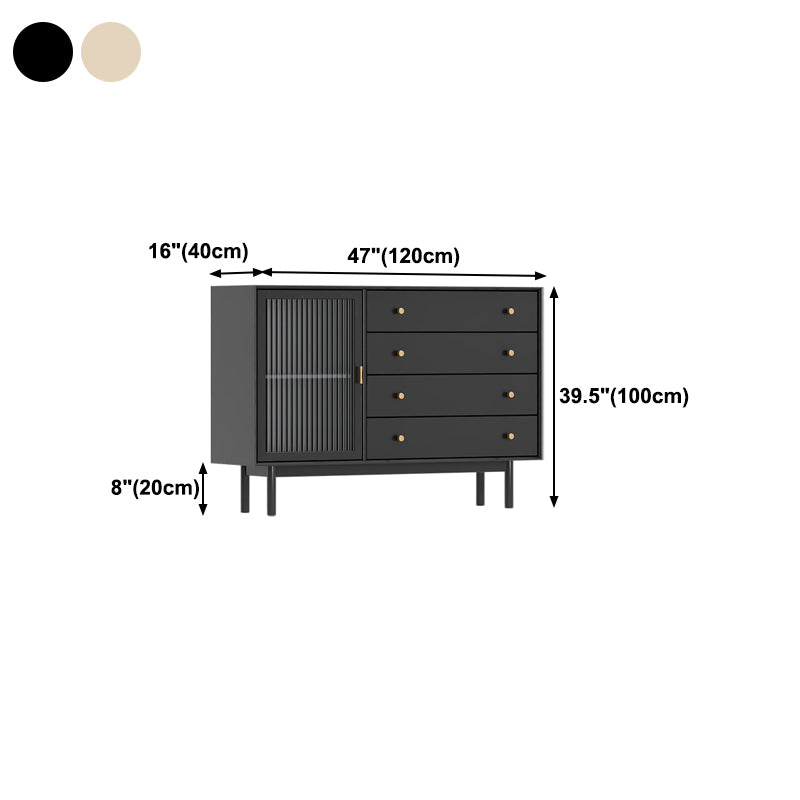 Rectangle Dining Sideboard Modern Style Wooden Kitchen Cabinet