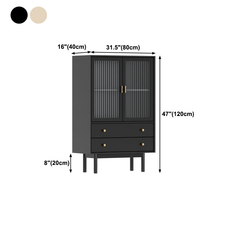 Rectangle Dining Sideboard Modern Style Wooden Kitchen Cabinet