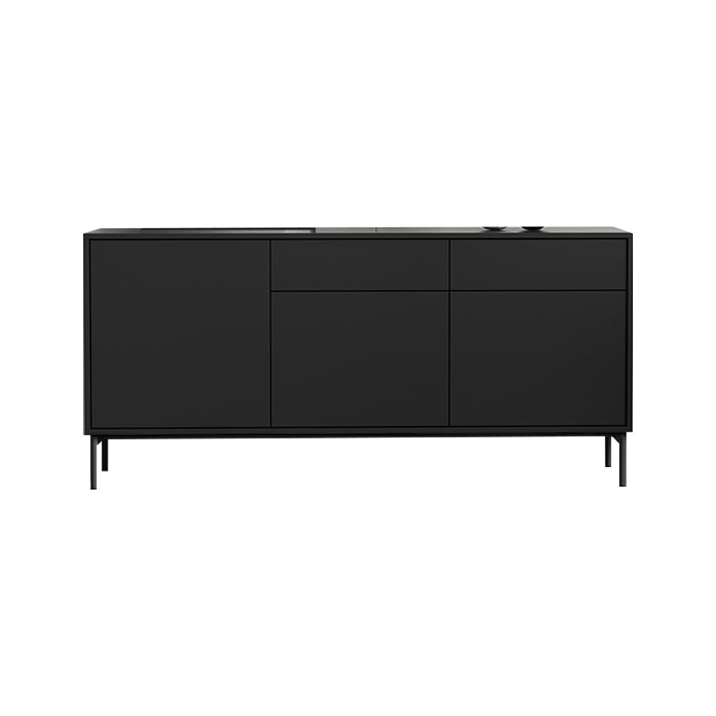 Wooden Rectangle Sideboard Cabinet Modern Kitchen Sideboard for Home