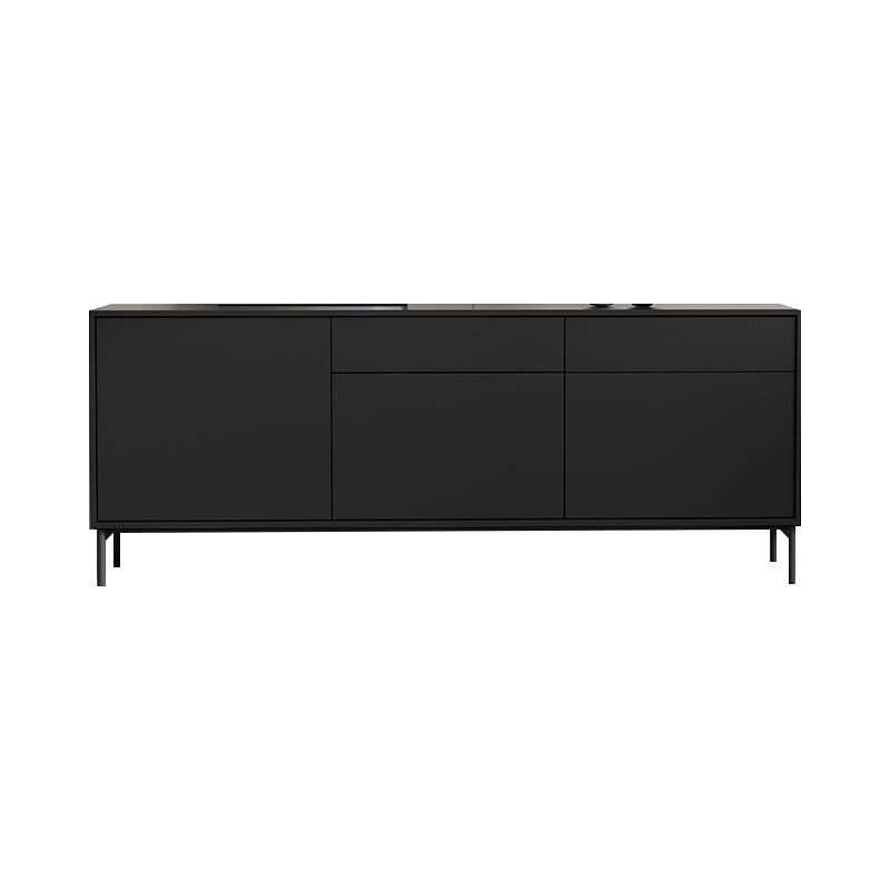 Wooden Rectangle Sideboard Cabinet Modern Kitchen Sideboard for Home