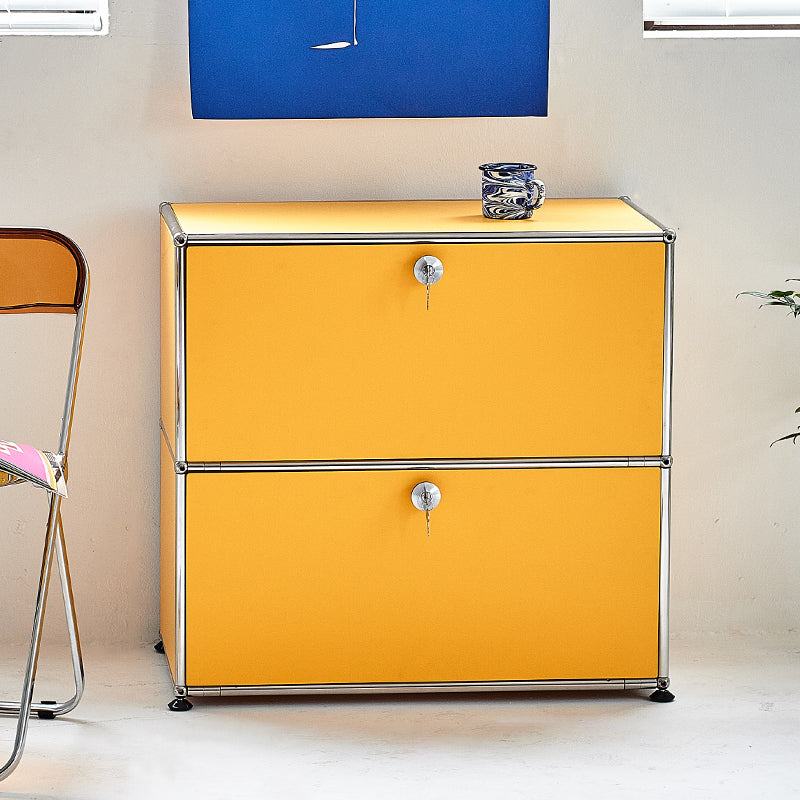 Contemporary Style Sideboard Stainless Steel Sideboard for Living Room