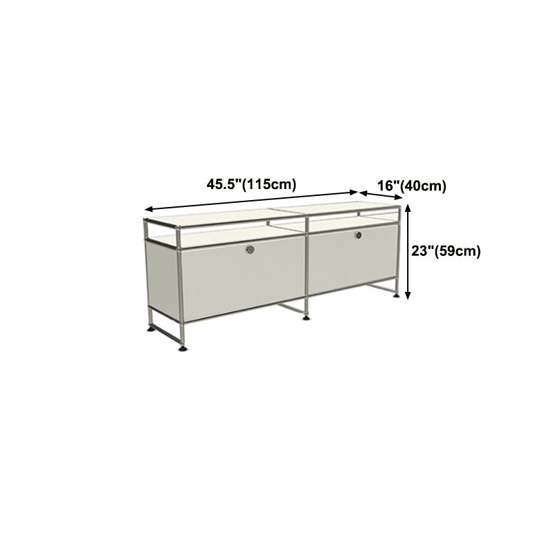 Contemporary Style Sideboard Stainless Steel Sideboard for Living Room