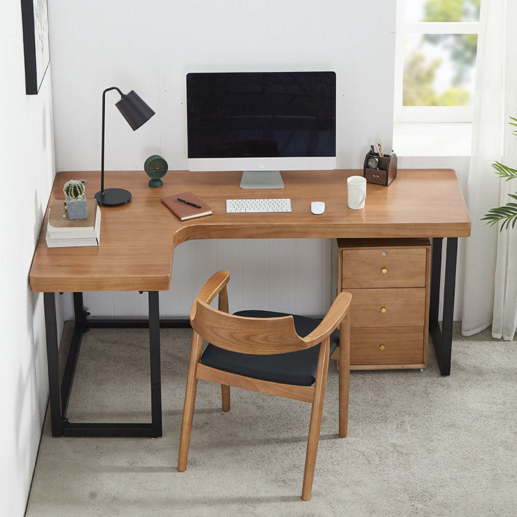 T-Shape Office Table Industrial Office Desk with H-Shape Base