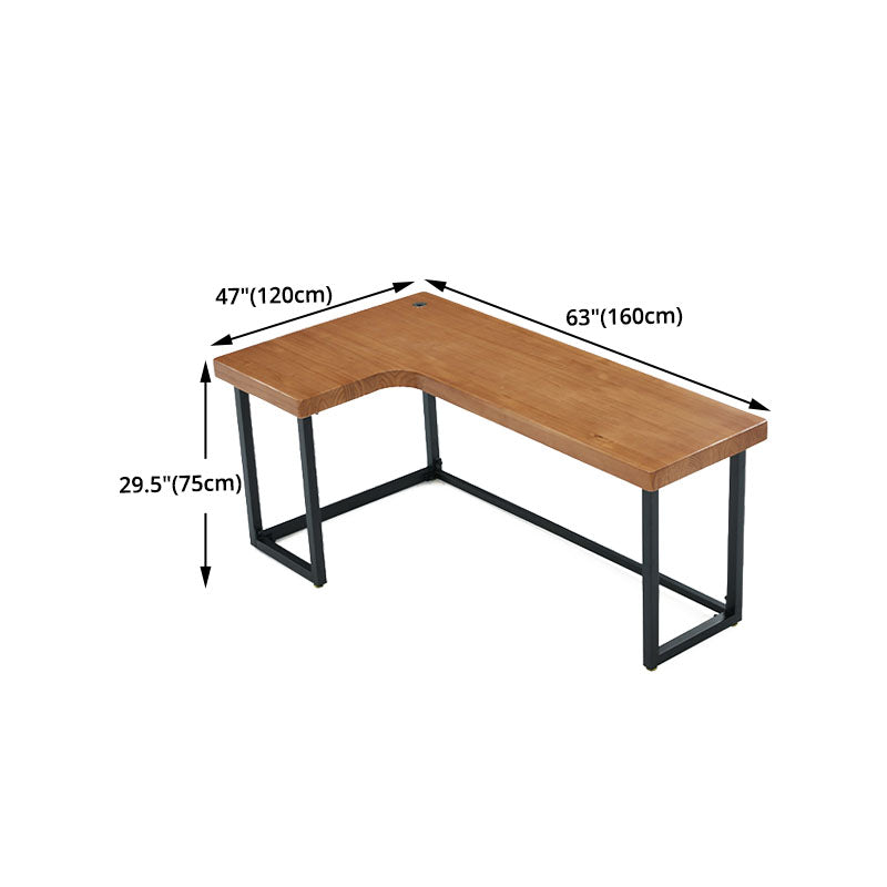 T-Shape Office Table Industrial Office Desk with H-Shape Base